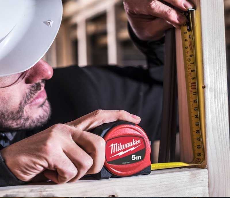 Рулетка компактна Milwaukee Slimline 2м 3м 5м 8м