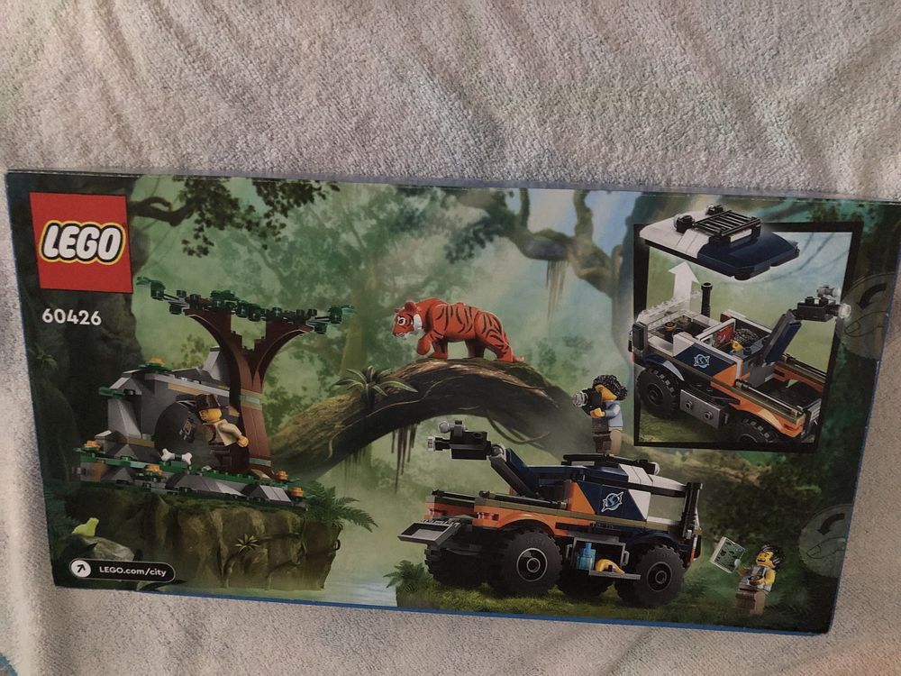 Lego dinozaur plus lego city badacz dzungli nowe