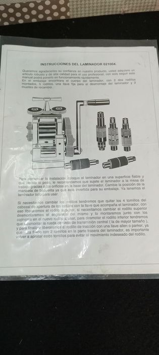Laminador Manual