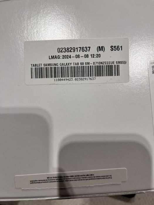 Sprzedam tablet Samsung Tab S9 X710 12/256 GB na gwarancji!