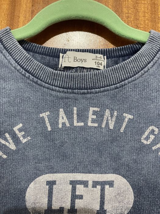 Sweat para menino tamanho 3/4 anos marca Lefties
