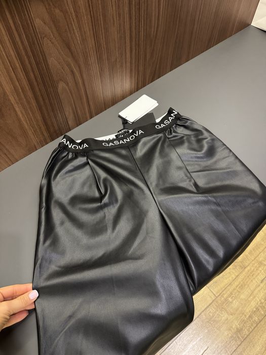Шкіряні штани Gasanova нові з бірками