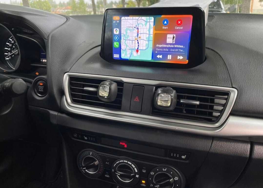 Mazda Android Auto CarPlay do systemu MZD CONNECT 2 3 6 CX-3 CX-5 CX-9