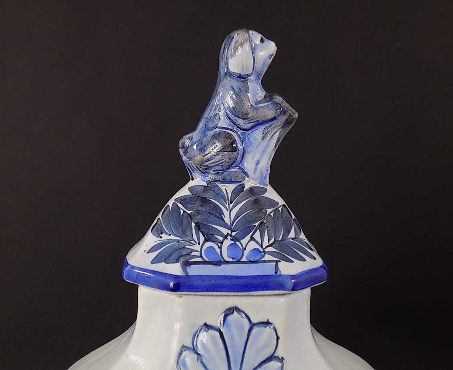 Wazon balasowy Delft XIX wiek