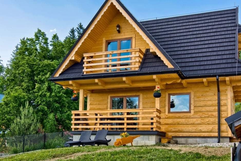 Domki Zakopane z widokiem na Tatry ruska bania sauna wakacje Zakopane