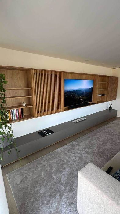 Armario de parede mais base de peda