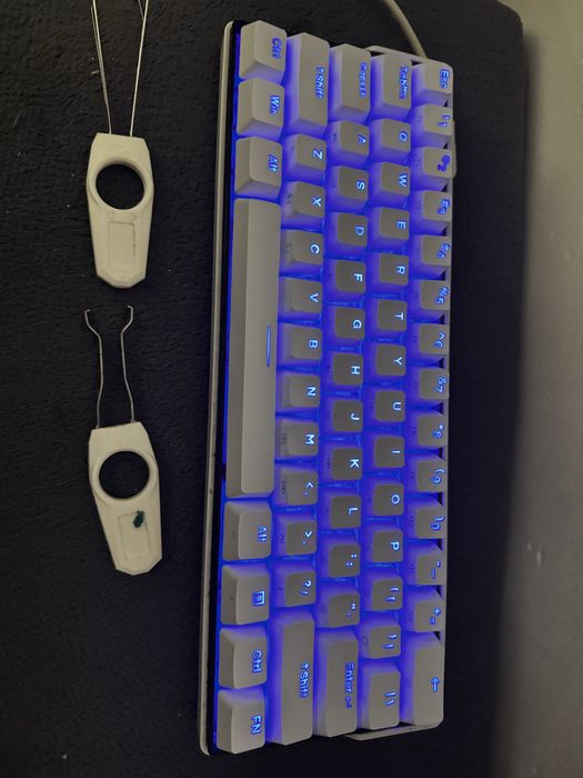 Klawiatura mechaniczna kemove 60% Bluetooth/usbc hotswap