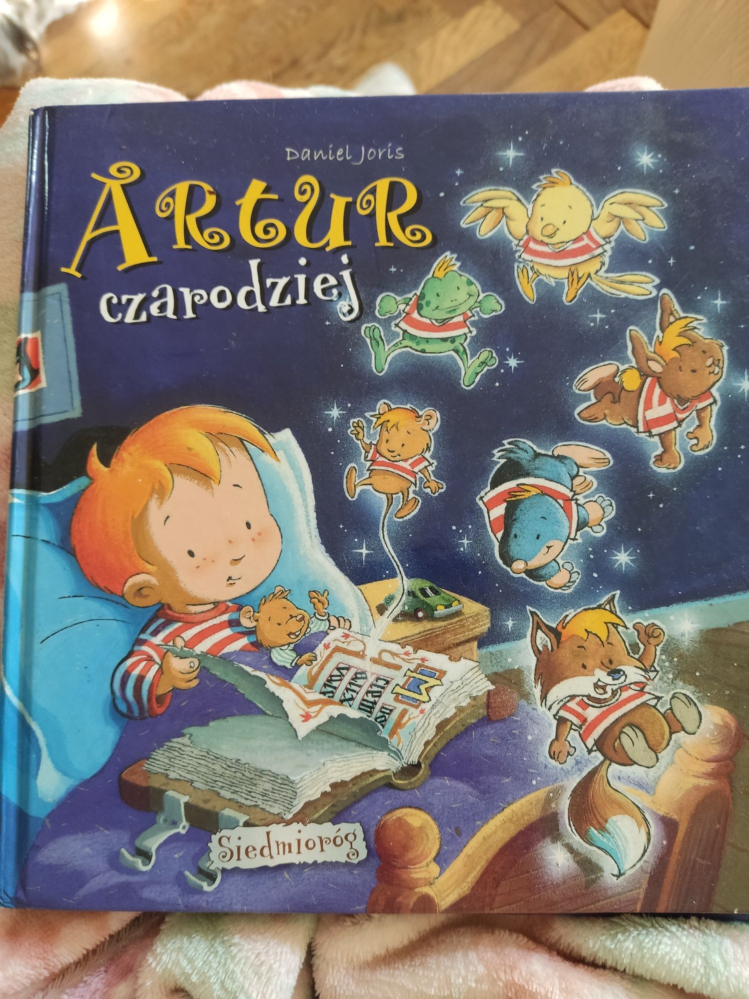 Książka dla dzieci Artur Czarodziej Daniel Joris