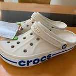 Оригинал! Crocs Bayband Stucco/Bright Cobalt 36-44 унисекс