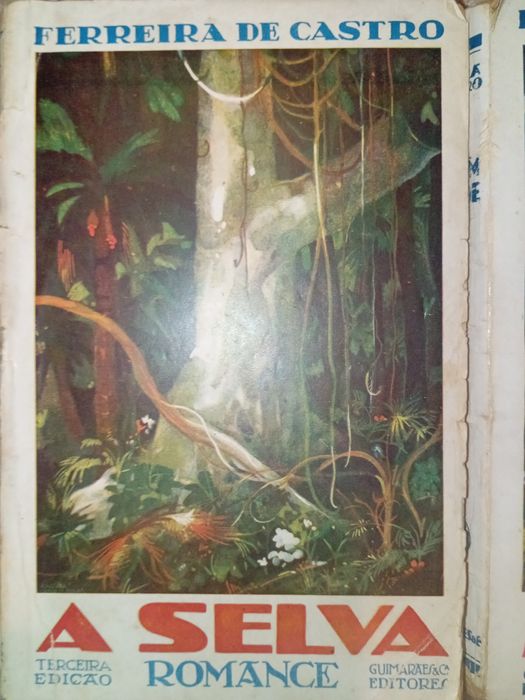 Dois livros antigos Ferreira castro assinados por ele