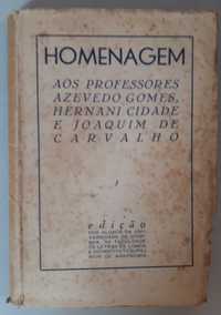 Livro - Homenagem aos Professores Azevedo G., Hernani C. e Joaquim C.