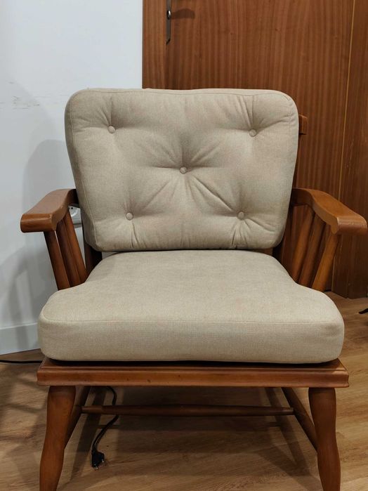 Conjunto de sofás e poltronas vintage