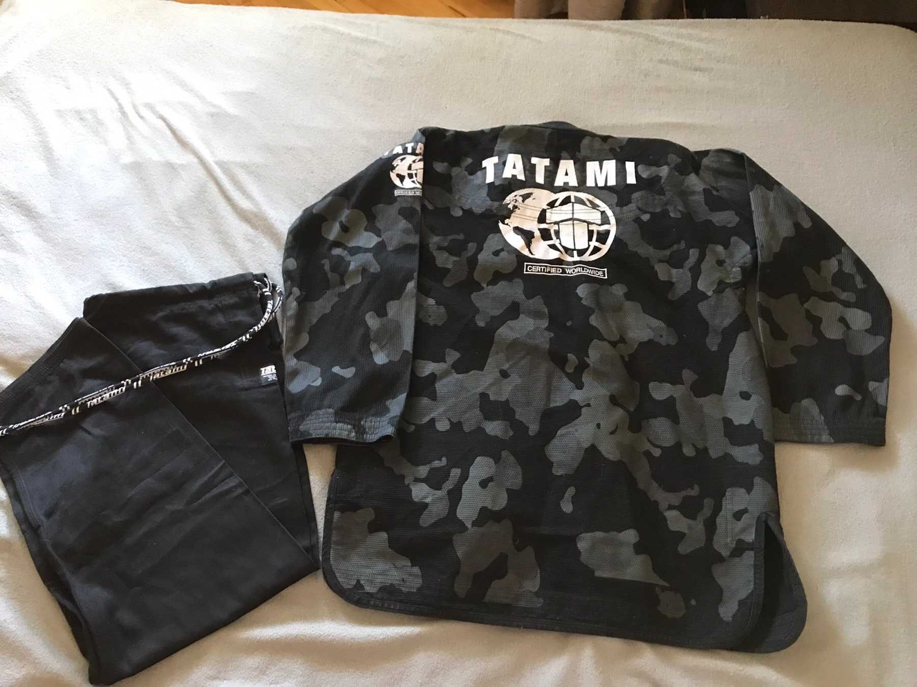 Кімоно Tatami Raid BJJ Gi  JiuJitsu  Grappling  Black Camo ,розмір А5