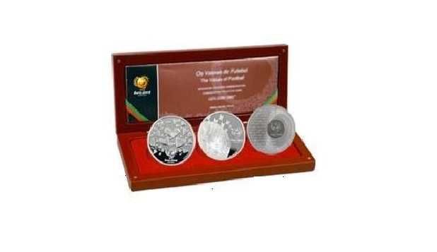 Portugal 8 euro Proof Euro 2004 valores do futebol emitidas em 200