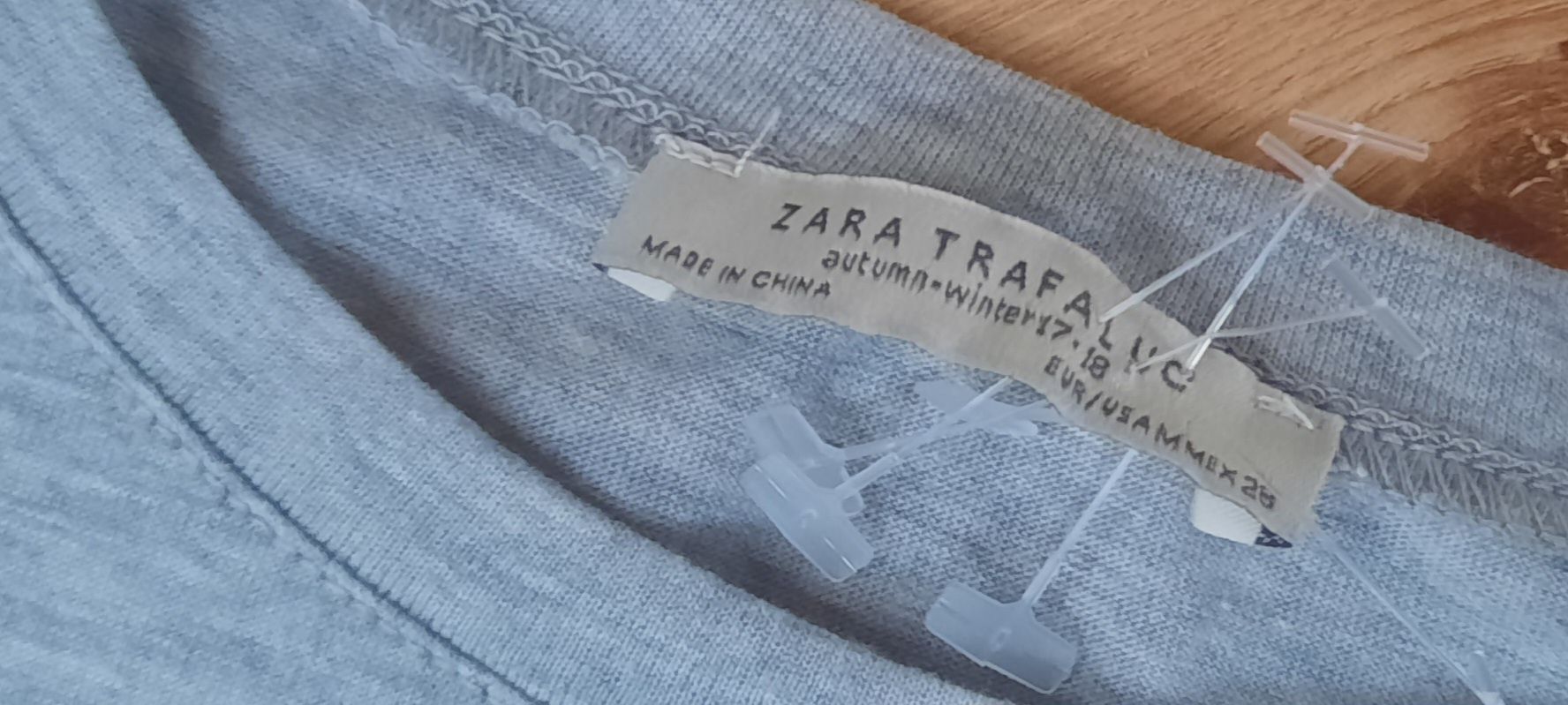 Zara tshirt z aplikacja swarowski