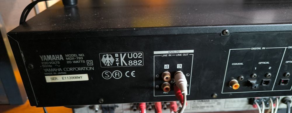 YAMAHA MDX-793 segment do wieży stereo