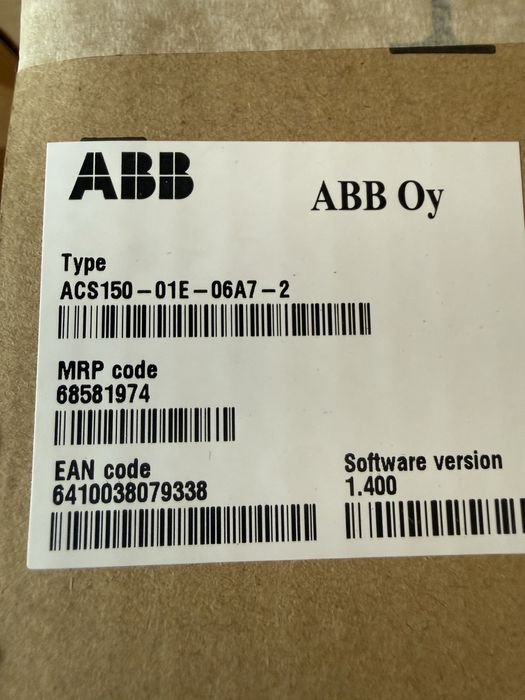 Abb falownik werterowy