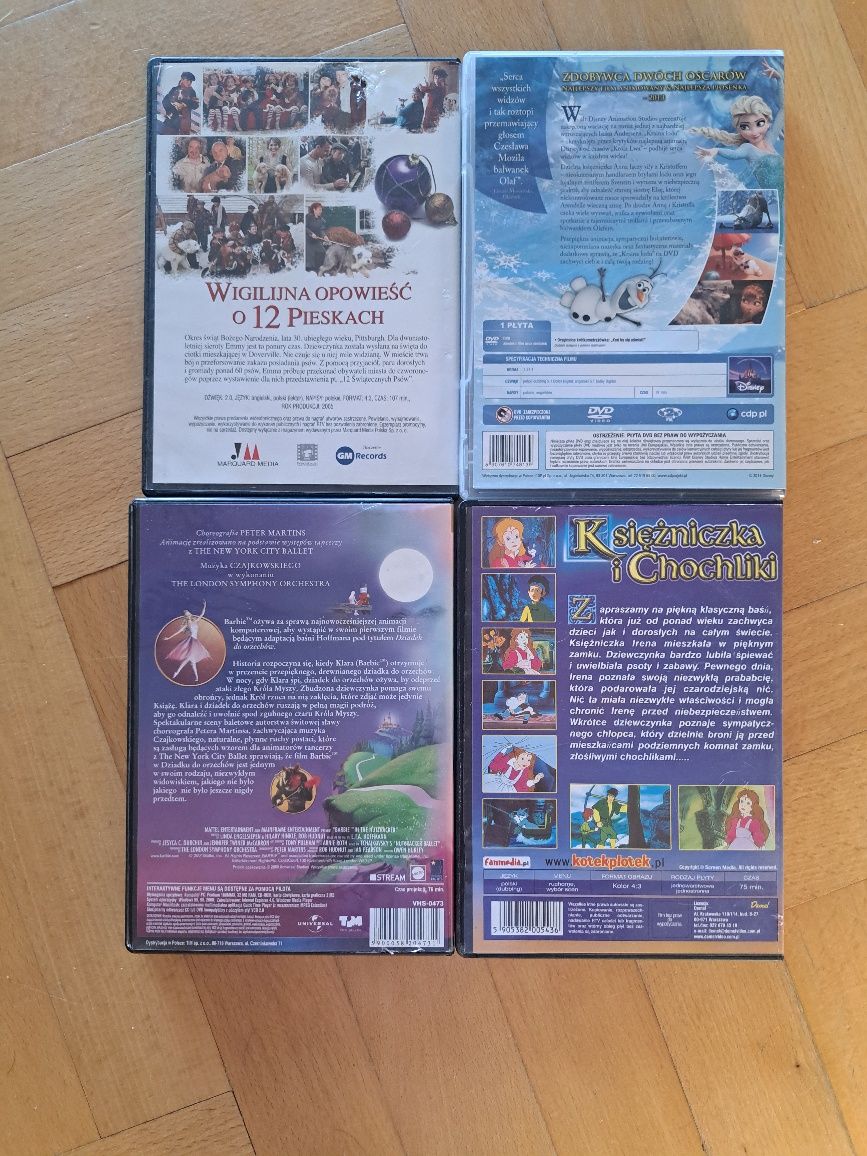 Zestaw filmow DVD Kraina lofu Barbie ksiezniczka