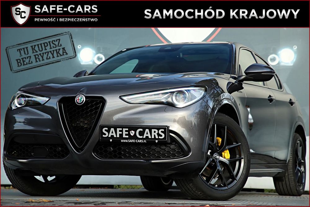 Alfa Romeo Stelvio SALON POLSKA / FV 23%/ Gwarancja ASO / LED / Bogato wyposażony