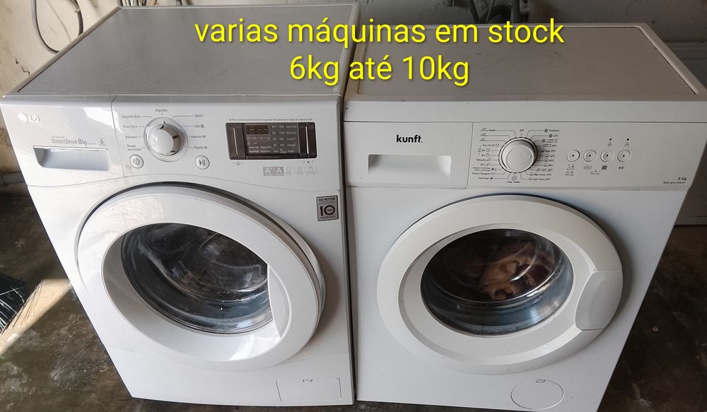 Máquinas de lavar roupa