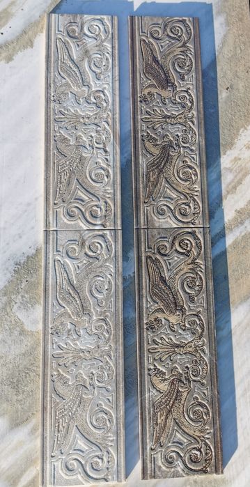 Włoska Liswa Dekoracyjna gresowa 16.5x50 Cisa Ceramica Gryf