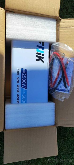 Мощный инвертор 5000 Вт FDIK 12V→220V с чистой синусоидой Гарантия