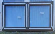 Okno antracyt ALUMINIUM 179x97 3szybowe ciepłe