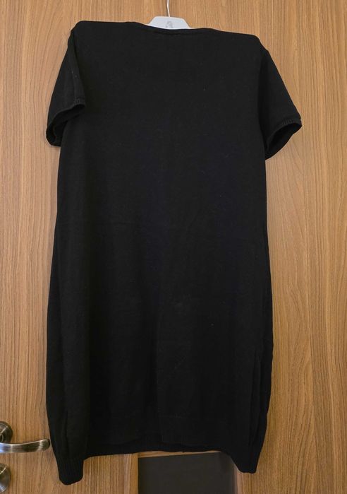 Czarna tunika ESMARA z krótkim rękawem L