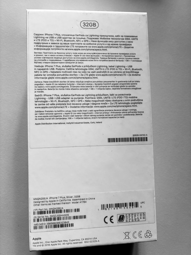 Iphone 7 plus w bardzo dobrym stanie
