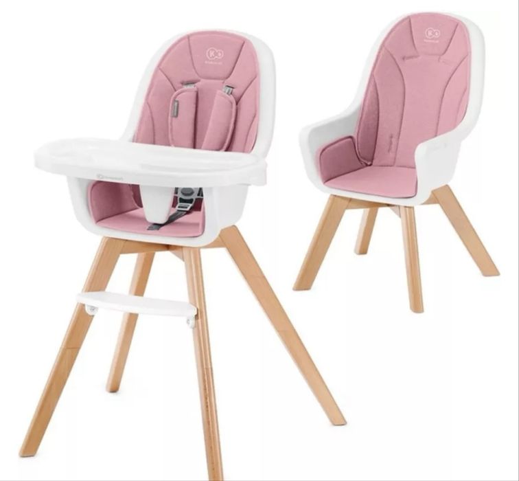Kinderkraft Tixi Cadeira de papa / refeição Rosa