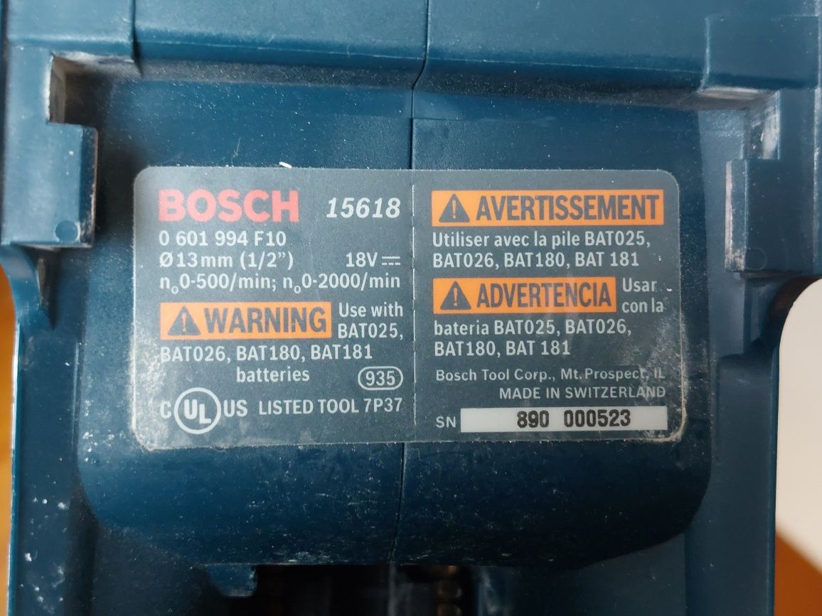 BOSCH Professional Brute Tough 18V wiertarko - wkrętarka udarowa