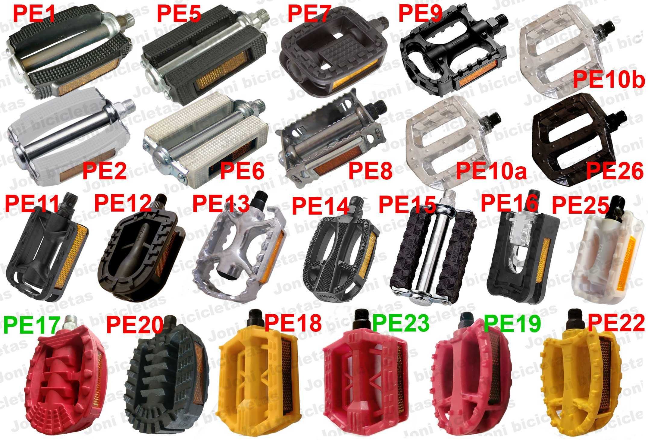 Pedais de bicicleta pasteleira, estrada, BMX, MTB, passeio, criança