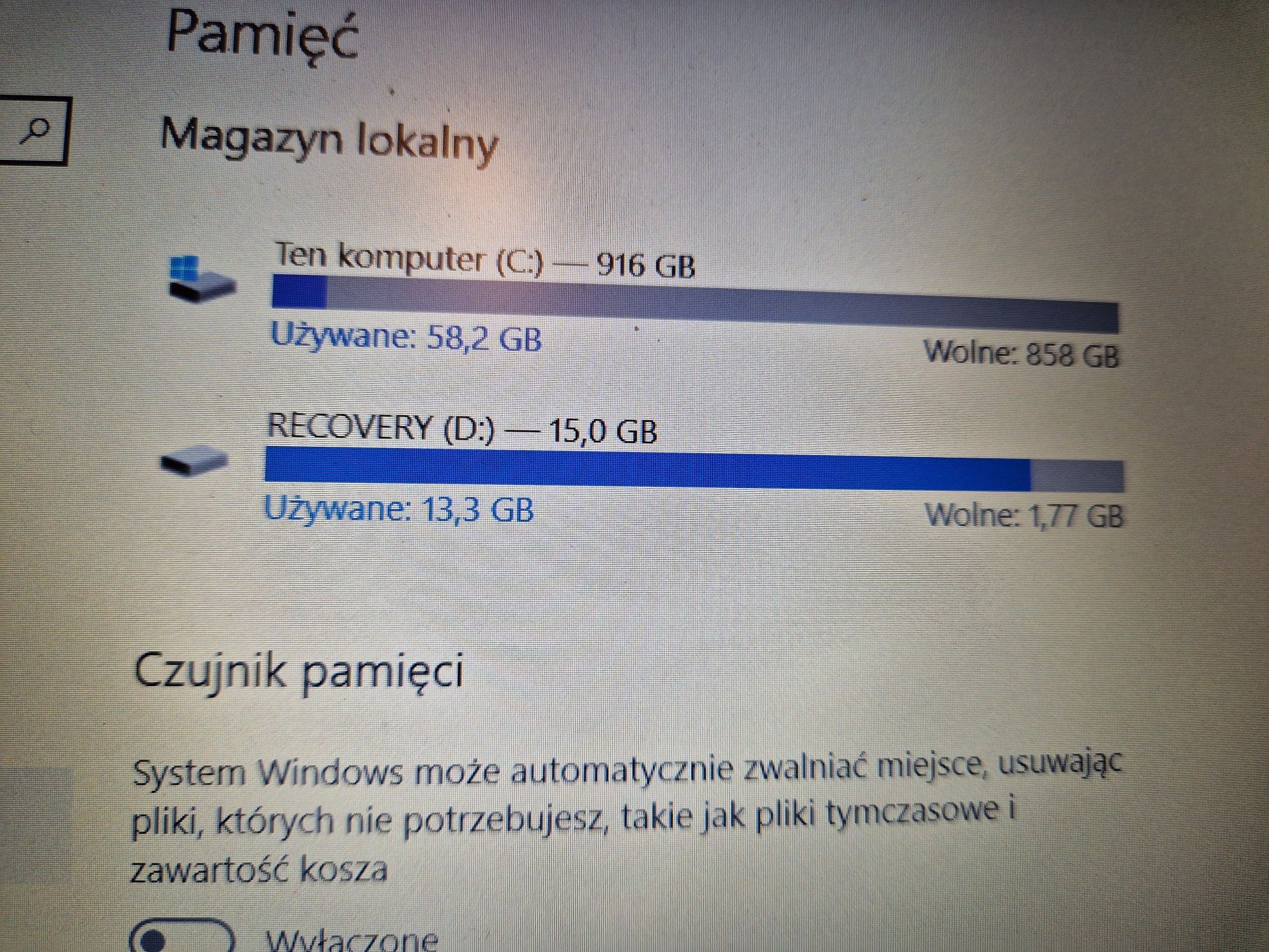HP 15-bs102nw,  Intel Core i5-8250U, AMD Radeon 520