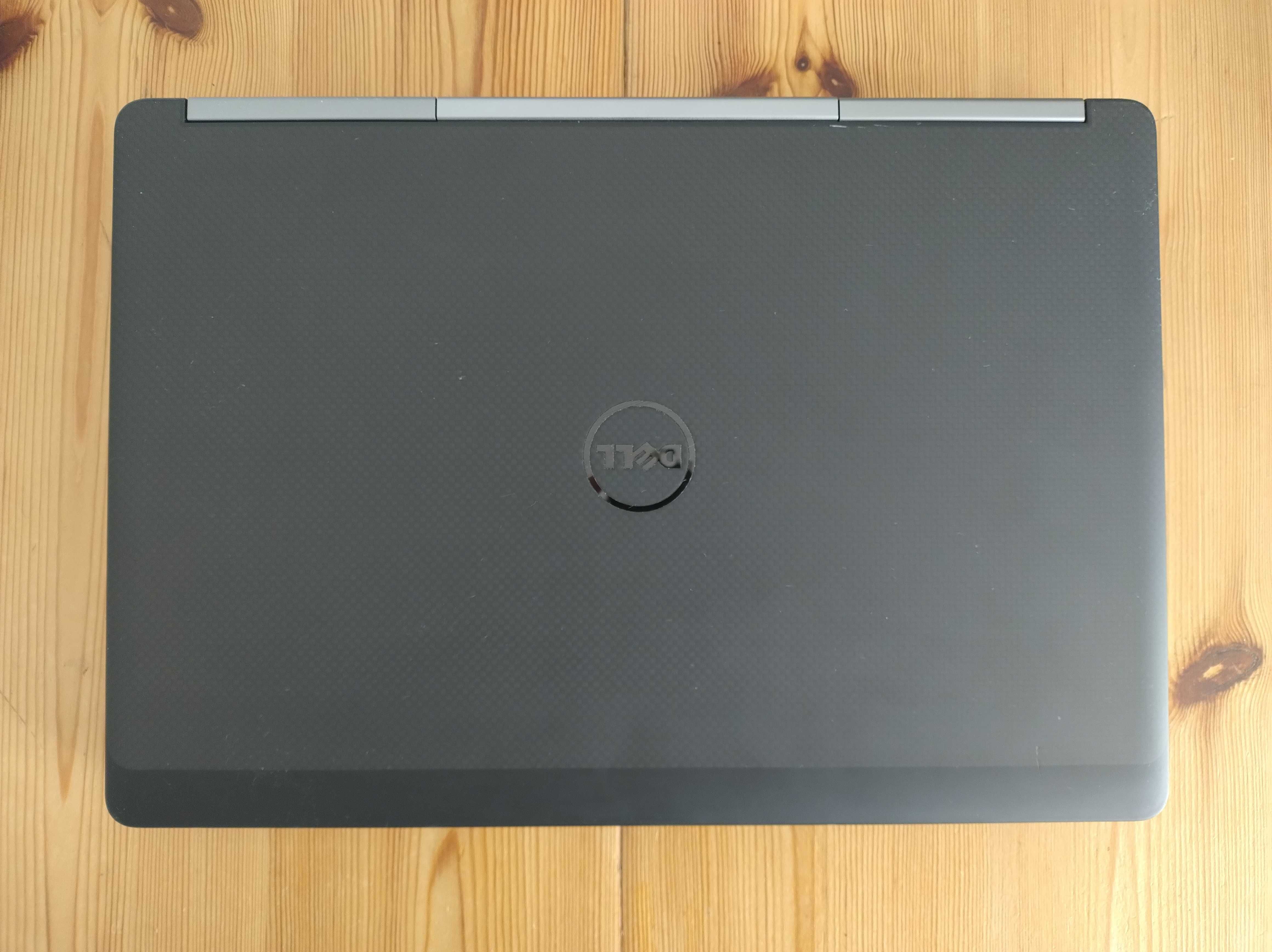 Laptop Dell Precision 7510 16 GB DDR4 I7 Nvidia M2000M SSD 238 GB