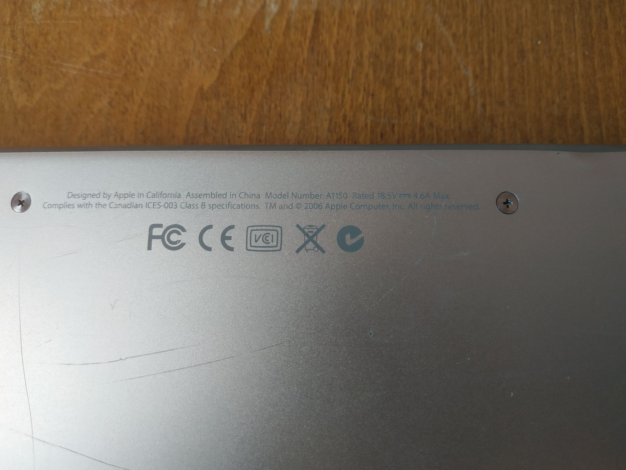 Ноутбук Apple Mac Book PRO A1150