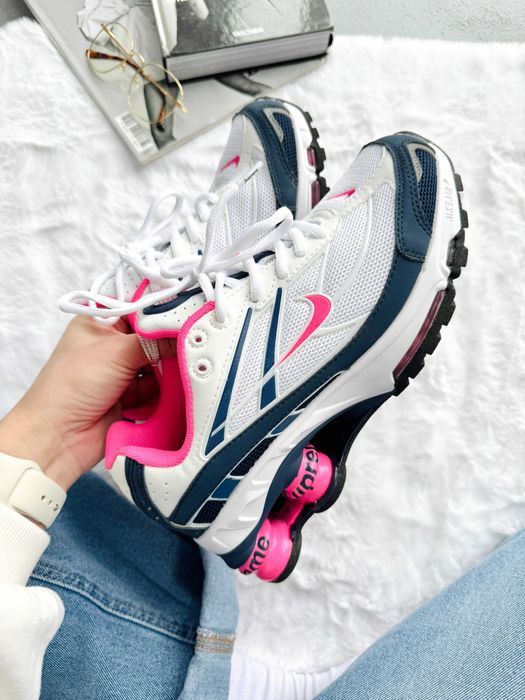 !SALE! Nike Shox Ride 2 Supreme White/Blue/Pink 36 37 38 39 40 41 шокс