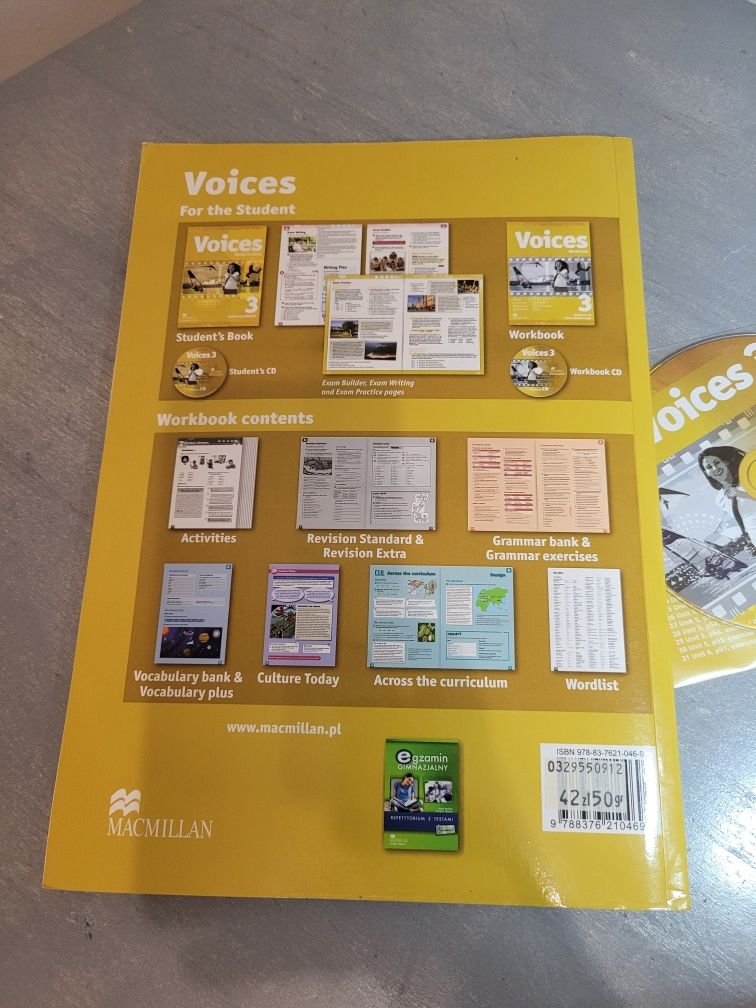 Voices 3 Workbook + CD