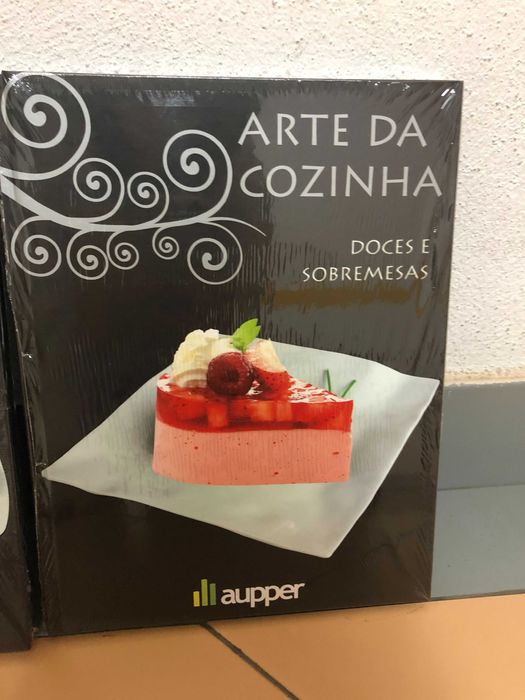 Conjunto de 9 livros de culinaria