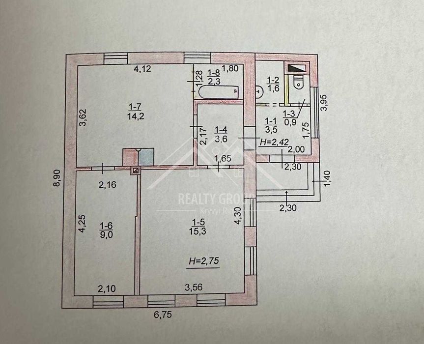 Продаж будинку з гаражем в Металургійному районі