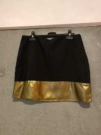 spódnica czarno-złota