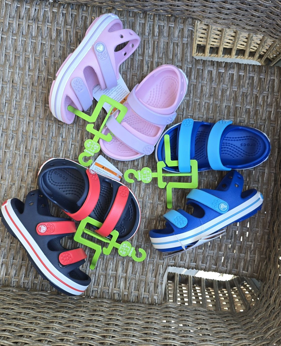 Дитячі сандалі crocs c8-24/25-15cm