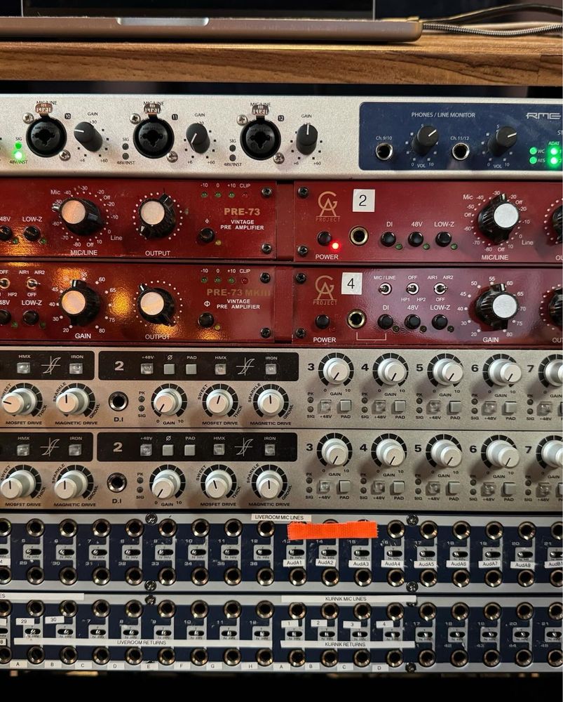 Preamp przedwzmacniacz mikrofonowy Golden Age Project Pre 73 MKI