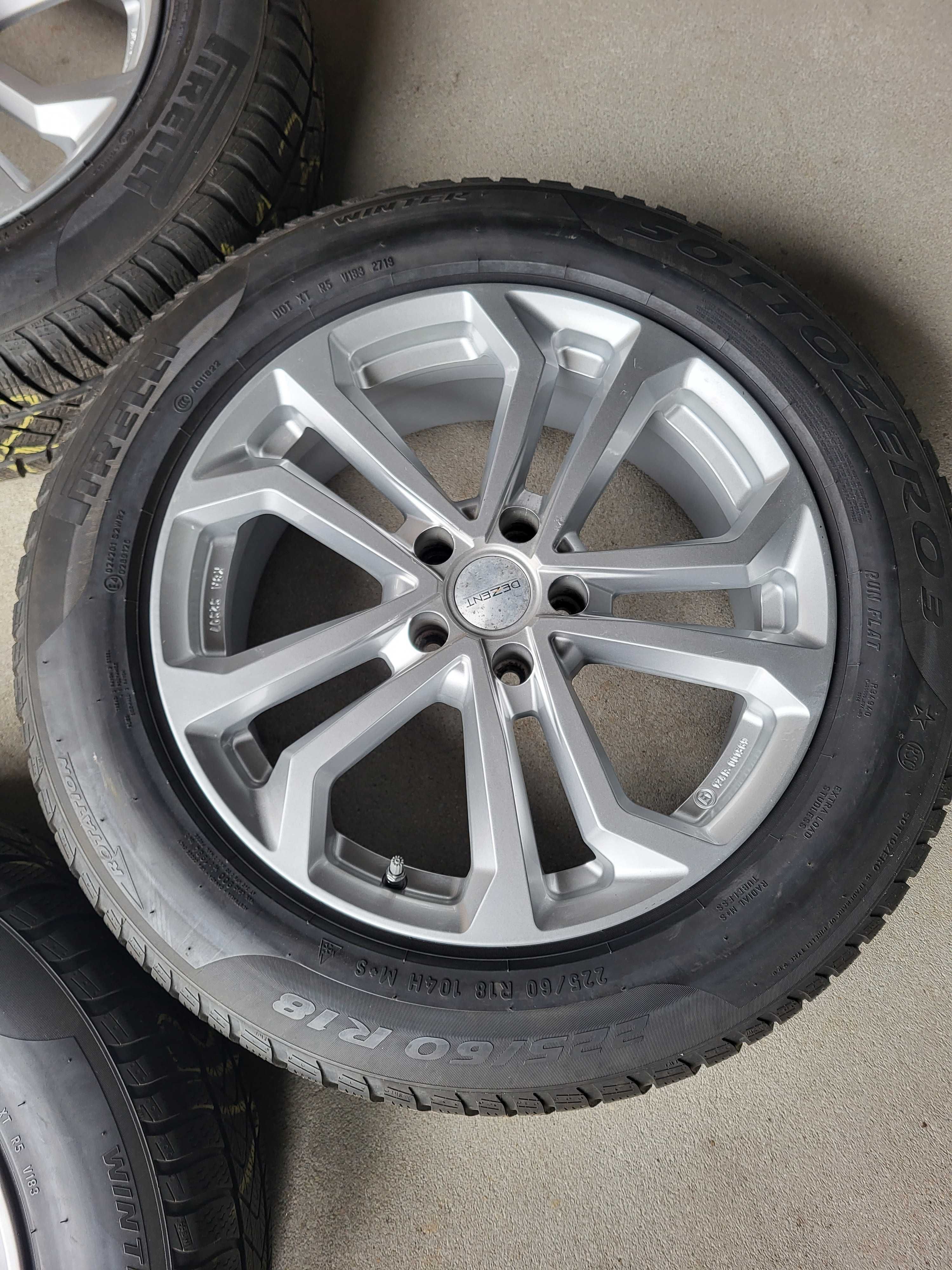 [K268] Koła zimowe BMW 18 Cali 5x112 Pirelli 225/60/18 7mm X3  ! ! !