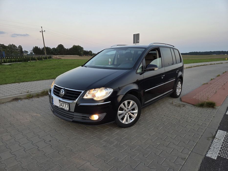 VW Touran  1 9 TDI Ładny 7 osobowy