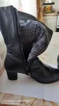 Продам женский зимний кожаный ботинок 40 р