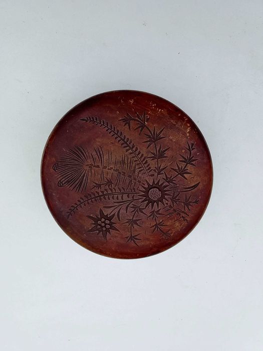 Szkatułka drewniana okrągła 15 cm