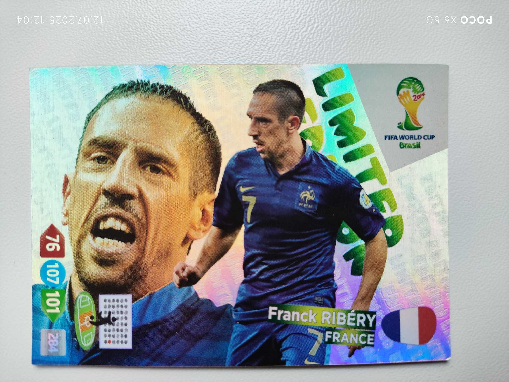 Limited Edition Franck Ribery FIFA WORLD CUP 2014 BRASIL