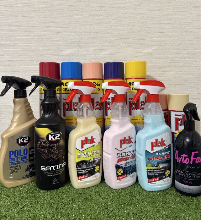 Поліроль для торпедо K-2 GOLD, HELPIX, K-2 Satina PRO, PLAK,Atas 2R