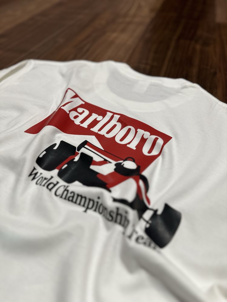 футболка Marlboro мерч formula 1