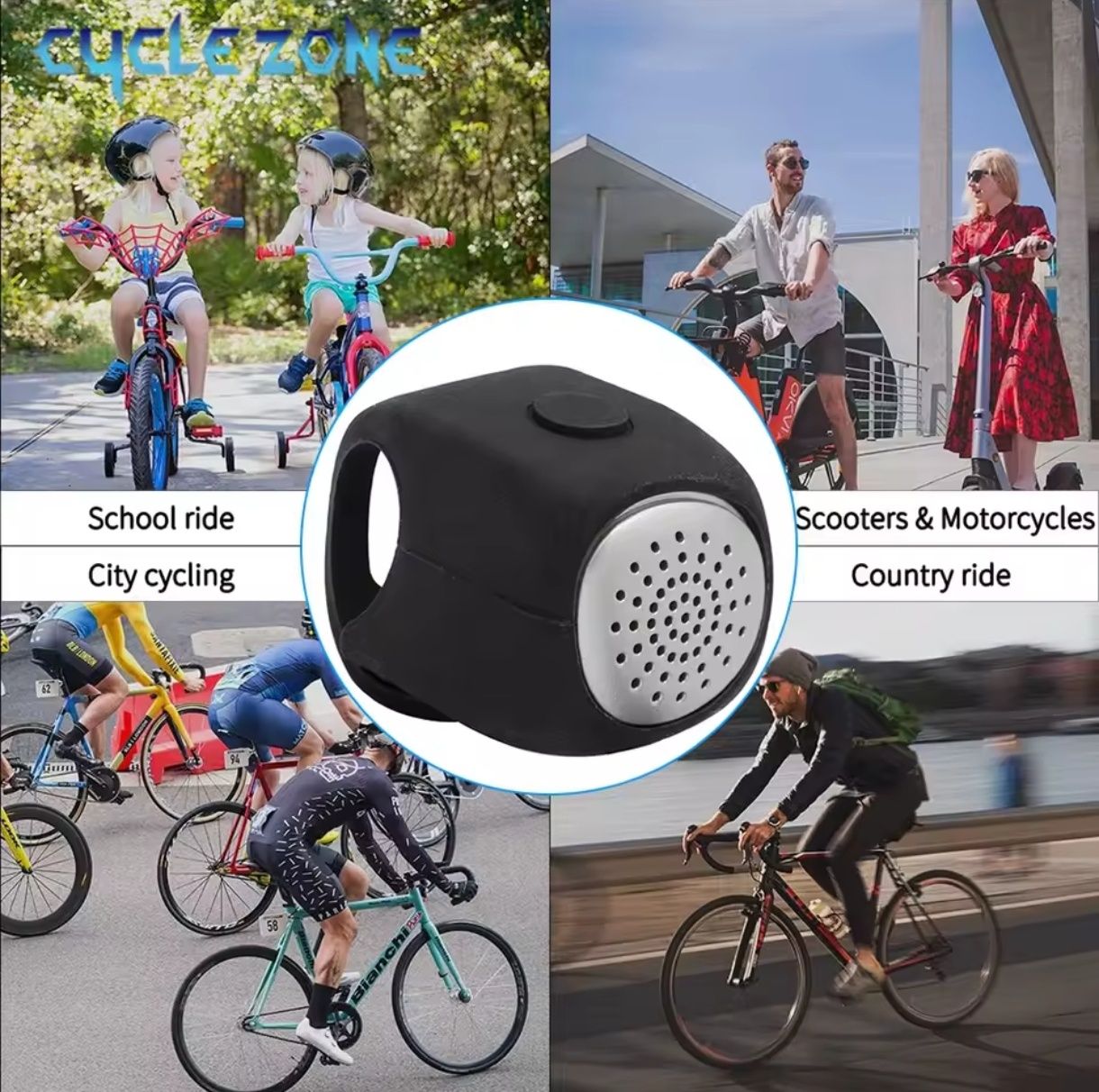Dzwonek rowerowy elektroniczny